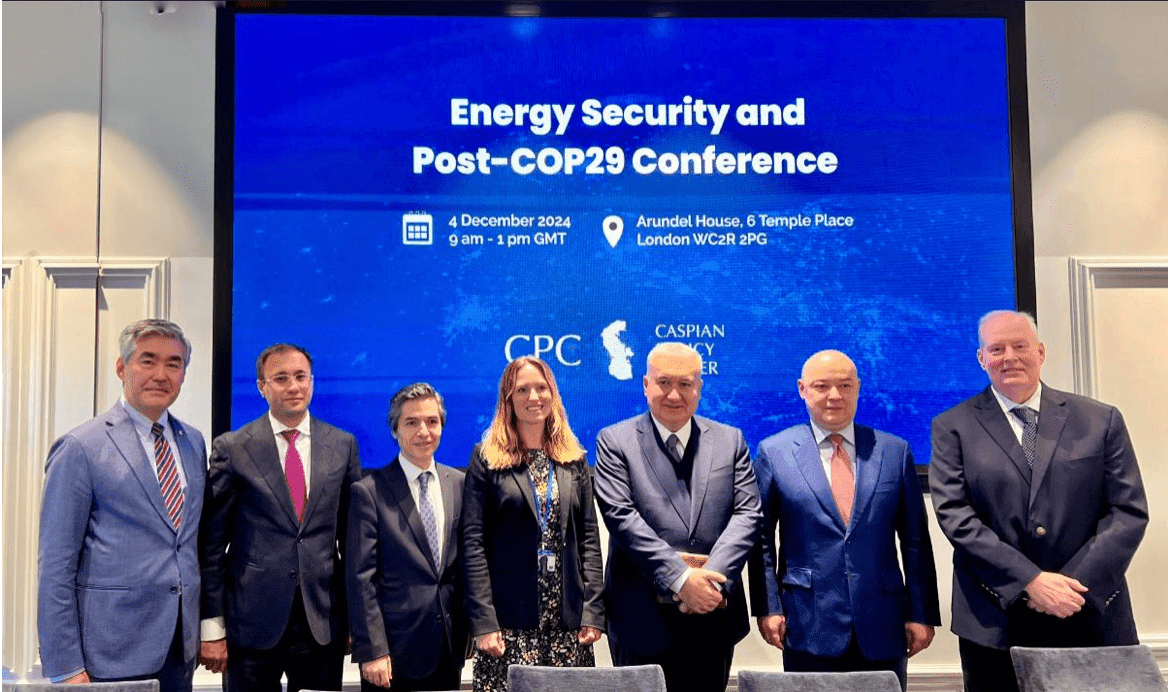 Caspian Policy Center Hosts London Conference on Energy Security and Post-COP29 Strategies